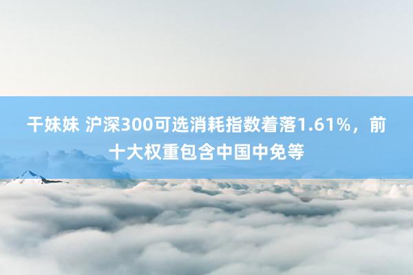 干妹妹 沪深300可选消耗指数着落1.61%，前十大权重包含中国中免等